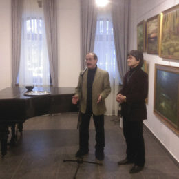 Открытие выставки Фарита Газизуллина
