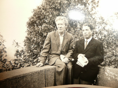 Фотография «Хасан Туфан и Наби Даули на отдыхе в Сочи». 1959