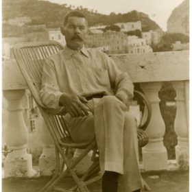 Фото. А.М.Горький. Италия, Капри. 1910