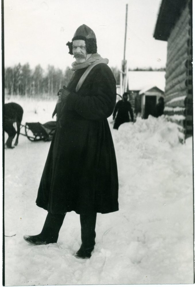 Фото. А.М.Горький в Финляндии.  Дер. Кирьявола.  1914