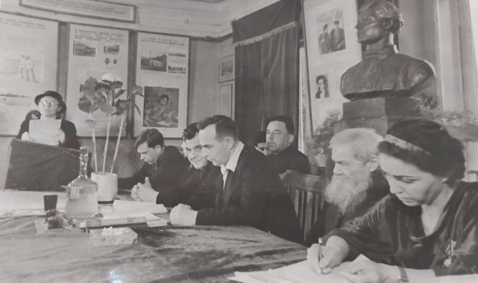 Фото. А.С.Деренков в Казани. 1946