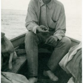 Фото. А.М.Горький на о.Капри. 1910